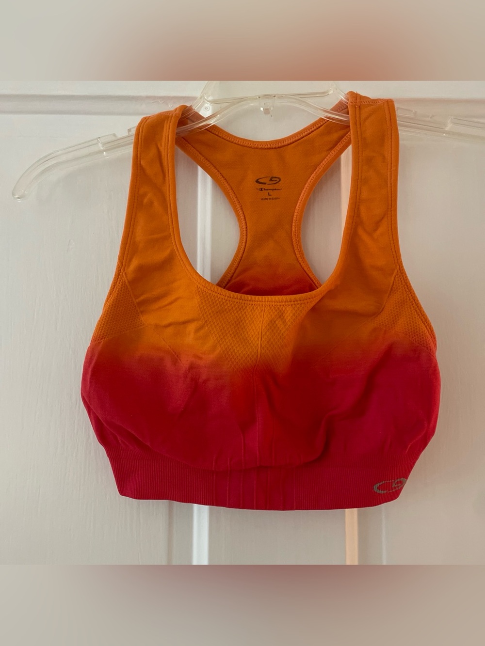 Champion Ombre Racerback Sports Bra L